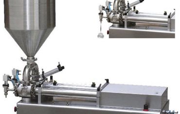 ਲੇਸਦਾਰ ਤਰਲ ਲਈ ਡੁਅਲ ਹੈਡਸ ਪਿਸਟਨ ਫਿਲਰ