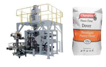 20 ਕਿਲੋਗ੍ਰਾਮ ਆਟਾ ਪੈਕਿੰਗ ਮਸ਼ੀਨ ਲਈ ਆਟੋਮੈਟਿਕ ਬੈਗਿੰਗ ਮਸ਼ੀਨ