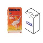 ਅਨਾਜ ਲਈ ਉੱਪਰਲੇ ਲੇਬਲਿੰਗ ਵਾਲਾ ਫਲੈਟ ਥੱਲੇ ਵਾਲਾ ਬੈਗ